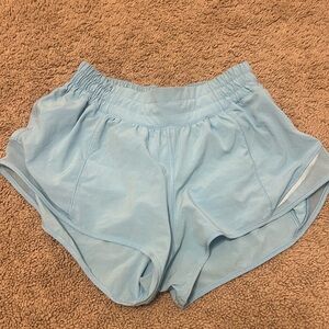 Size 4 blue lulu hotty hots shorts